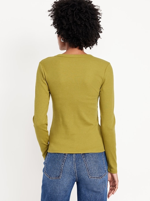 Image number 2 showing, Snug Long-Sleeve Crew-Neck T-Shirt