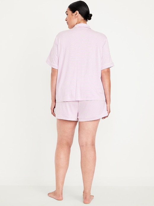 Image number 7 showing, Classic Jersey Pajama Short Set