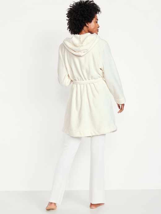 Image number 2 showing, Cozy Terry Hooded Robe