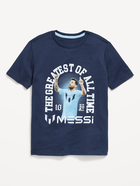 Messi™ Graphic T-Shirt for Boys - Obscure Night