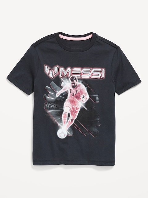 Messi™ Graphic T-Shirt for Boys - Black Jack