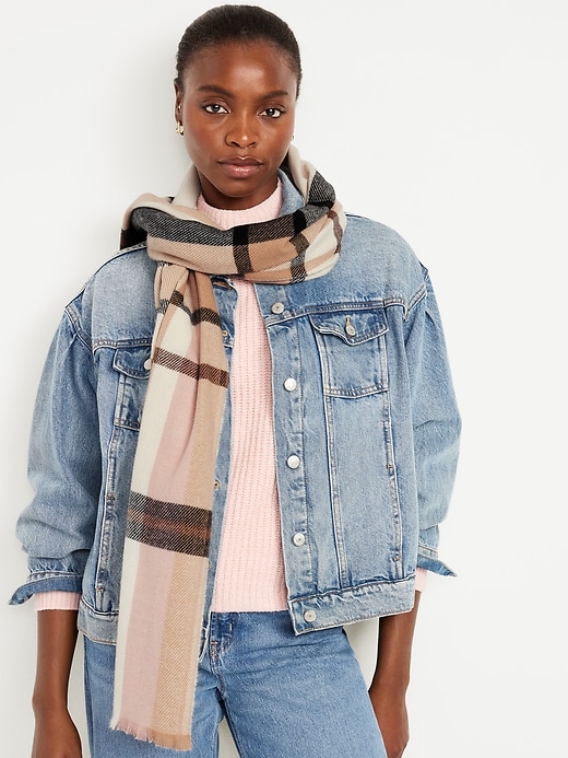 Image number 1 showing, Flannel Scarf