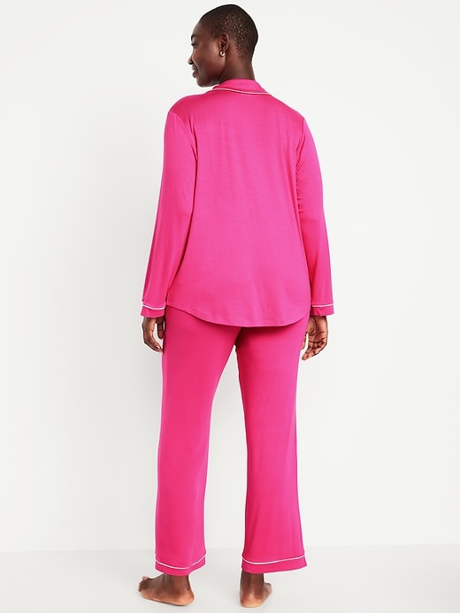 Image number 6 showing, Sunday Sleep Knit Jersey Pant Set