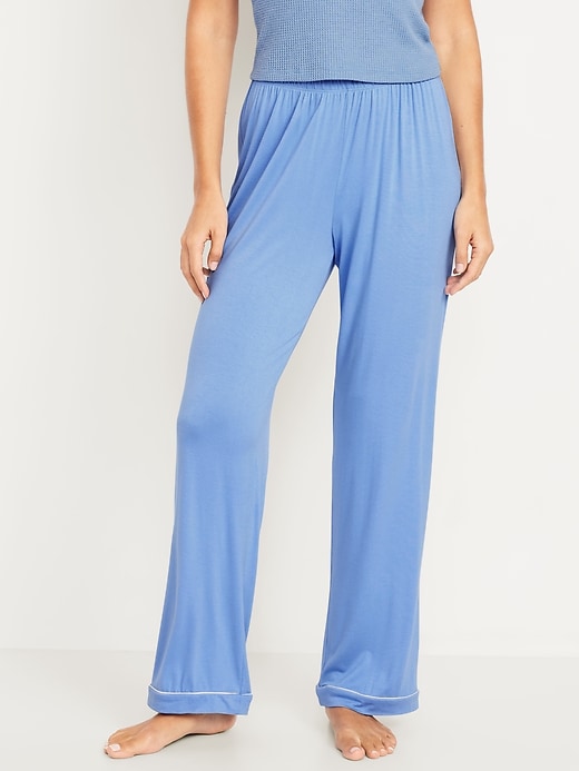 Image number 1 showing, Sunday Sleep Knit Jersey Pant