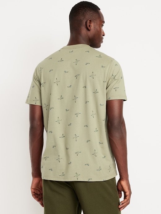 L'image numéro 2 présente T-shirt ras du cou