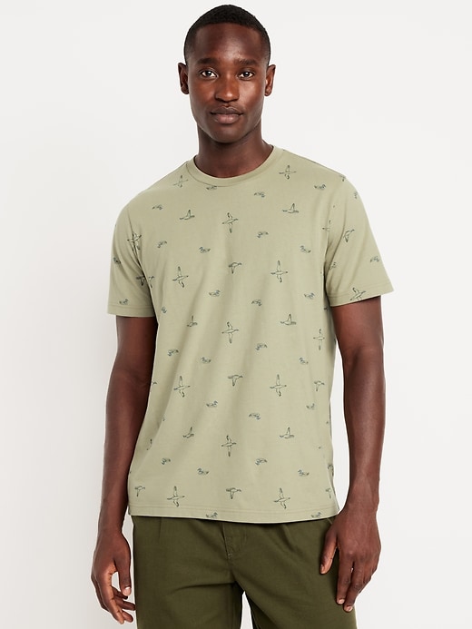L'image numéro 1 présente T-shirt ras du cou