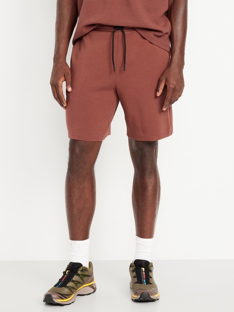 Dynamic Fleece 4.0 Shorts -- 8-inch inseam - Oxblood