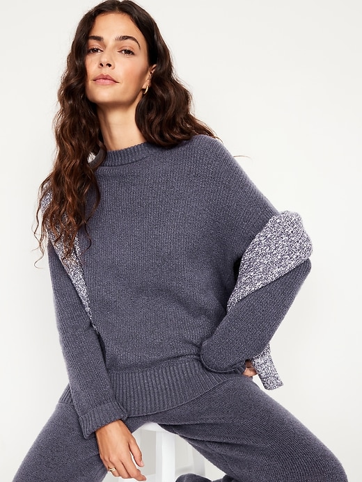 Image number 3 showing, SoSoft Crew-Neck Tunic Sweater