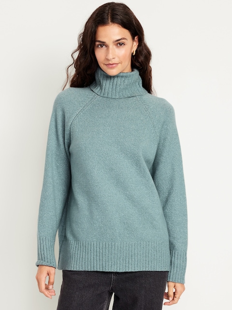 SoSoft Turtleneck Sweater - Underwater