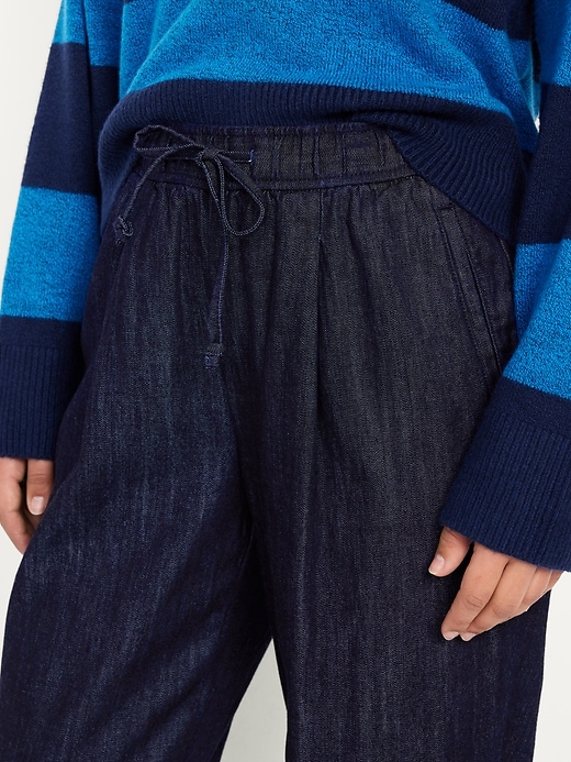 Image number 5 showing, High-Waisted Billie Straight Ankle Trouser