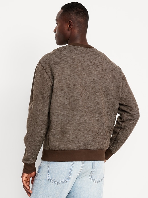 Image number 2 showing, Textured Pocket Sweatshirt