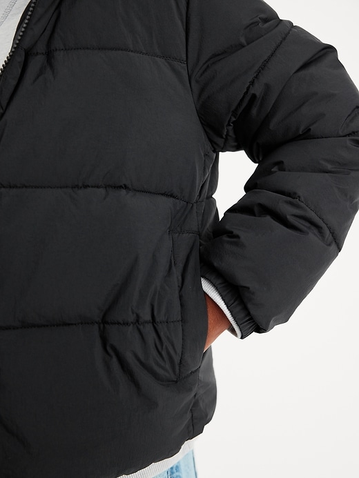 Image number 4 showing, Water-Resistant Puffer Jacket for Boys