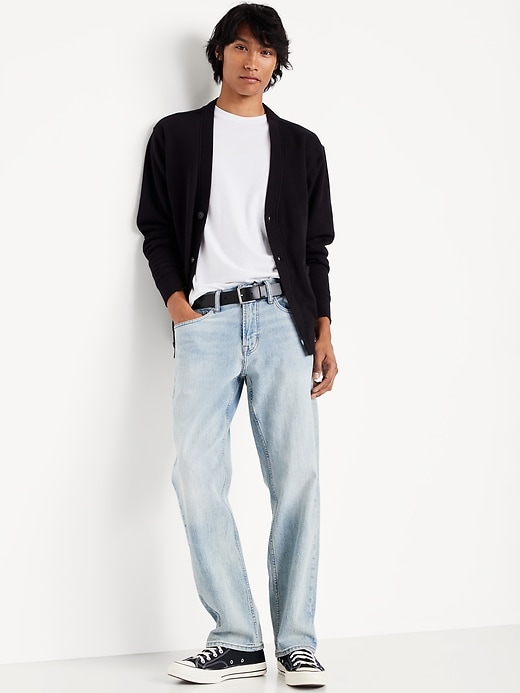 L'image numéro 3 présente Cardigan en molleton