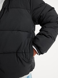 Image number 4 showing, Water-Resistant Puffer Jacket for Boys