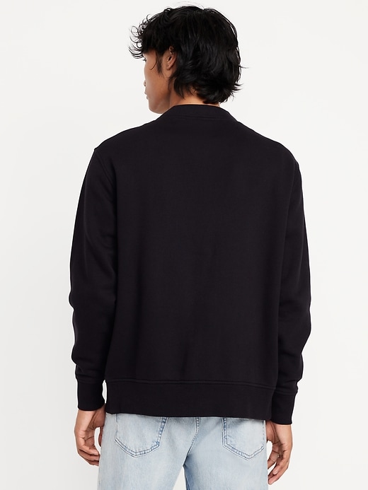L'image numéro 2 présente Cardigan en molleton