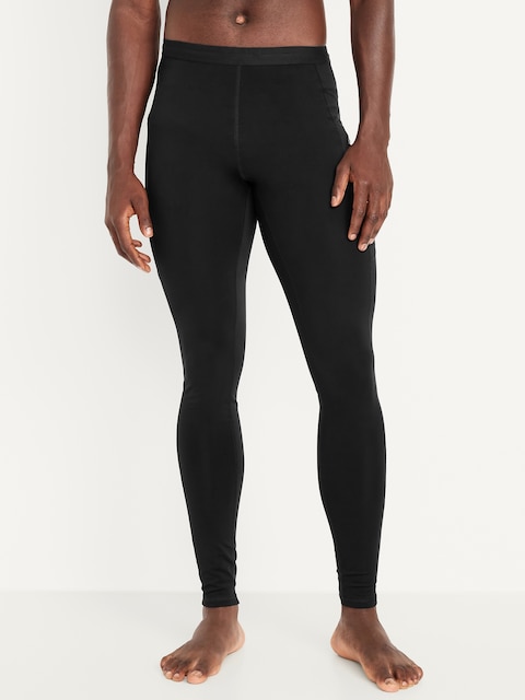 Cold-Weather Baselayer Run Tights - Black Jack