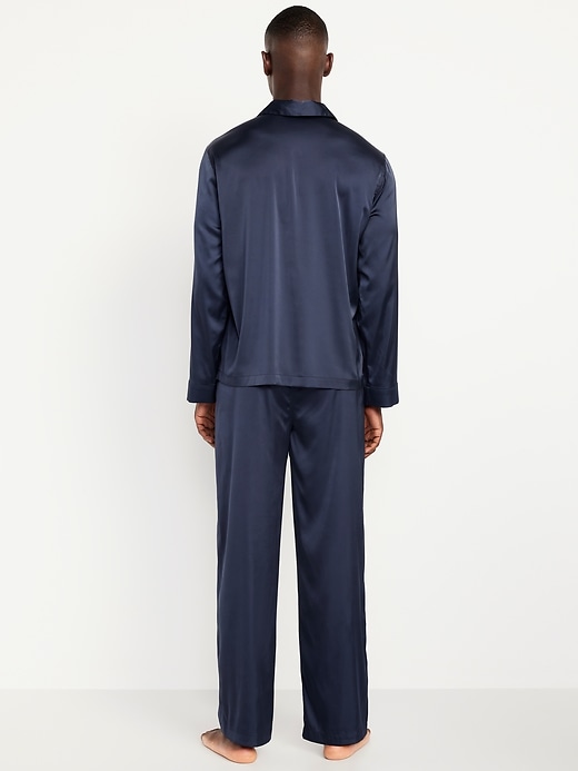 Image number 2 showing, Silk Pajama Set