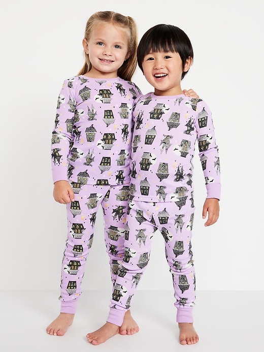 View large product image 1 of 3. Printed Snug-Fit Pajama Set for Toddler & Baby