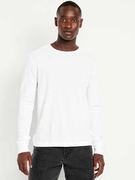 Image number 1 showing, Waffle-Knit T-Shirt