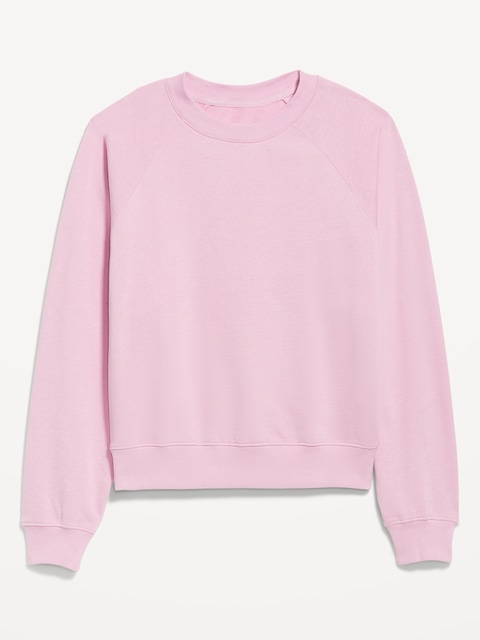 SoComfy Oversized Raglan Sweatshirt - Dahlia