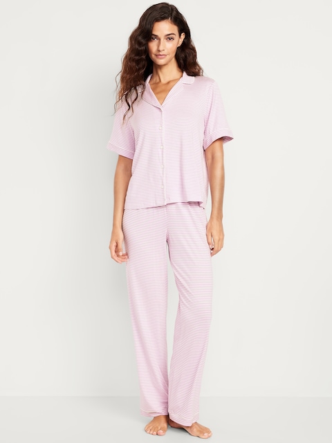 Classic Jersey Pajama Pant Set