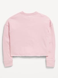 Image number 2 showing, Nirvana™ Long-Sleeve Cropped T-Shirt for Girls
