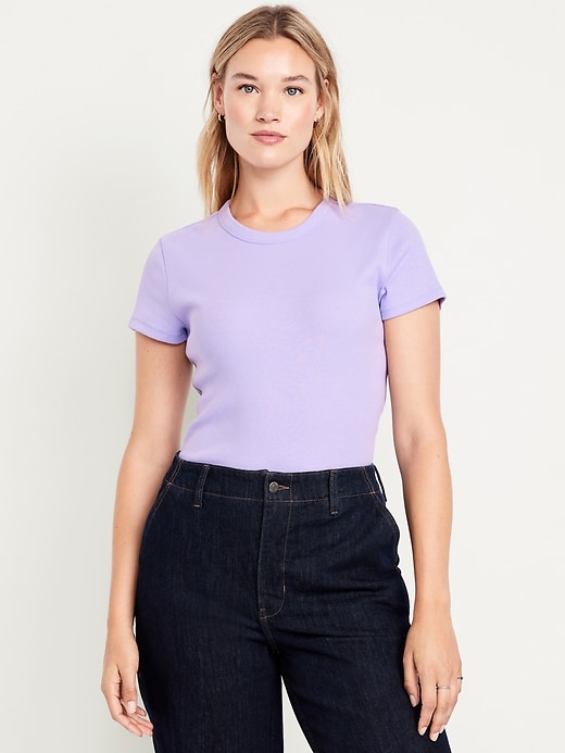 Image number 4 showing, Snug Crop T-Shirt