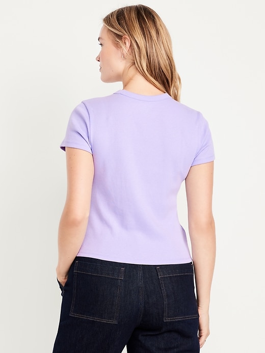 Image number 5 showing, Snug Crop T-Shirt