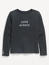 L'image numéro 1 présente T-shirt à manches longues et à imprimé pour fille