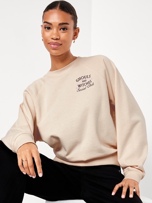Image number 7 showing, SoComfy Oversized Raglan Sweatshirt