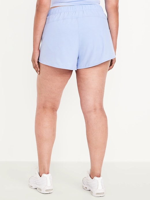 Image number 7 showing, Mid-Rise StretchTech Run Shorts -- 3-inch inseam