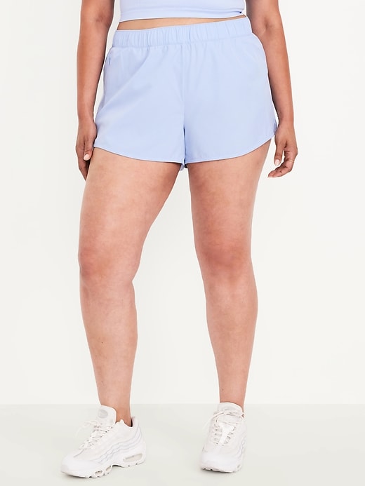 Image number 6 showing, Mid-Rise StretchTech Run Shorts -- 3-inch inseam