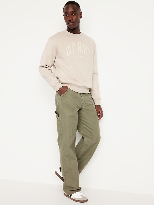 Image number 1 showing, Logo-Graphic Crew-Neck Sweatshirt