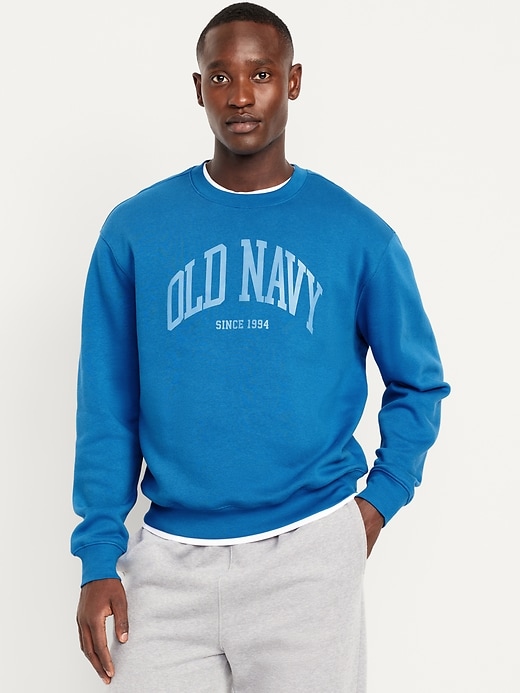 Image number 1 showing, Logo-Graphic Crew-Neck Sweatshirt