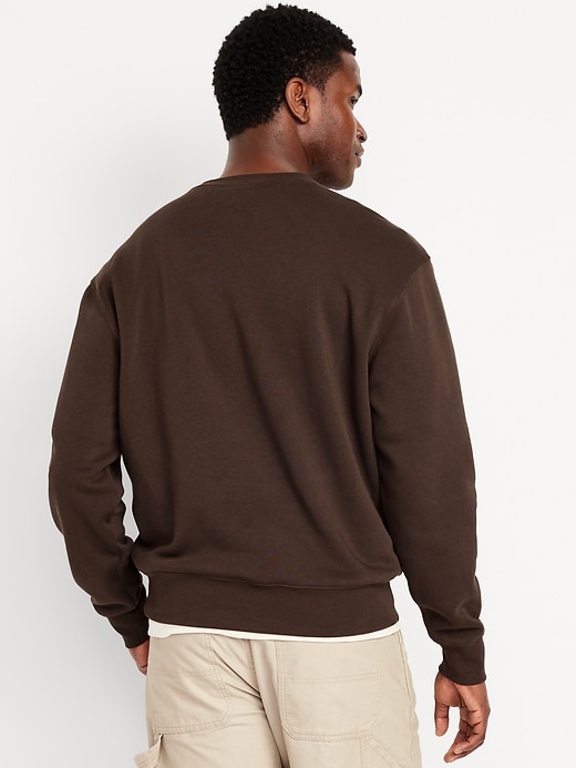 Image number 5 showing, Oversized Essential Logo-Graphic Sweatshirt