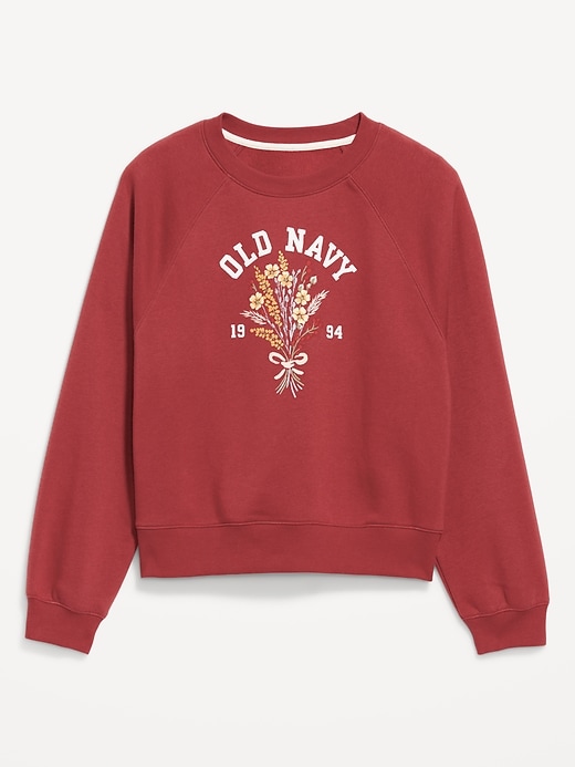 Image number 7 showing, Vintage Crew-Neck Logo-Graphic Sweatshirt