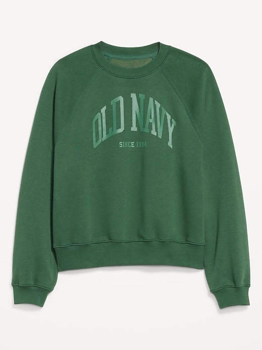 Image number 4 showing, Vintage Crew-Neck Logo-Graphic Sweatshirt