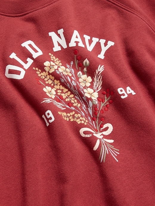 Image number 8 showing, Vintage Crew-Neck Logo-Graphic Sweatshirt