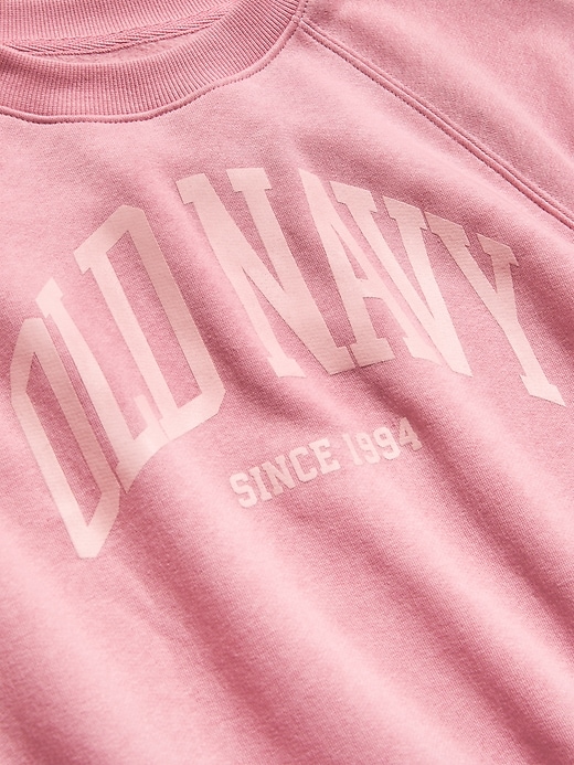 Image number 5 showing, Vintage Crew-Neck Logo-Graphic Sweatshirt