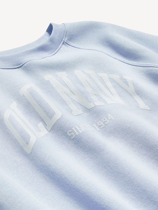Image number 5 showing, Vintage Crew-Neck Logo-Graphic Sweatshirt
