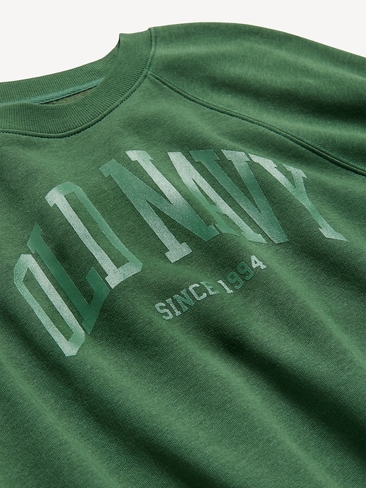 Image number 5 showing, Vintage Crew-Neck Logo-Graphic Sweatshirt