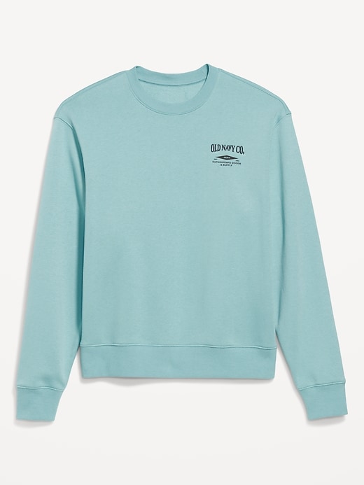Image number 4 showing, Oversized Essential Logo-Graphic Sweatshirt