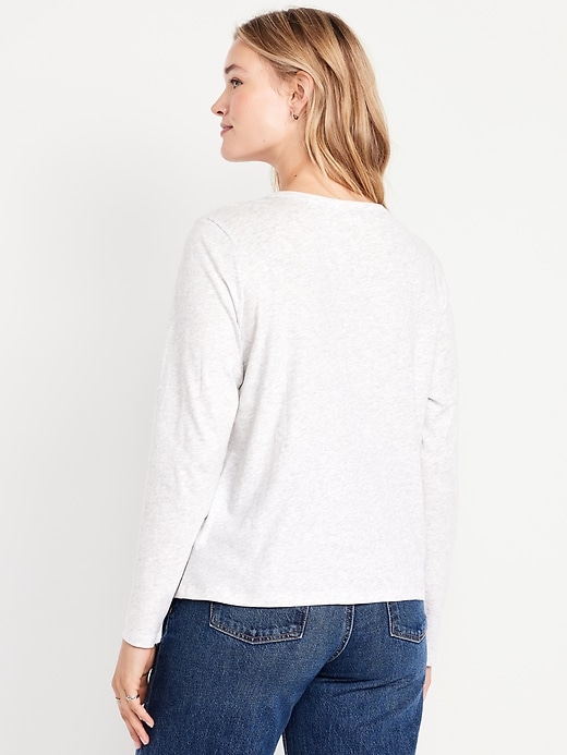 Image number 4 showing, EveryWear Long-Sleeve T-Shirt