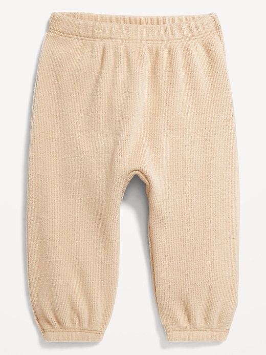 Image number 1 showing, Pull-On Cozy Thermal-Knit Jogger Pants for Baby