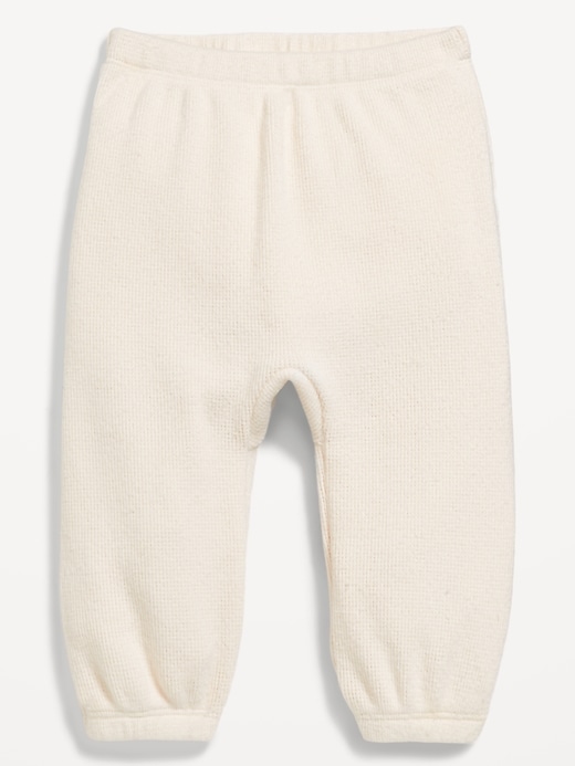 Image number 1 showing, Pull-On Cozy Thermal-Knit Jogger Pants for Baby