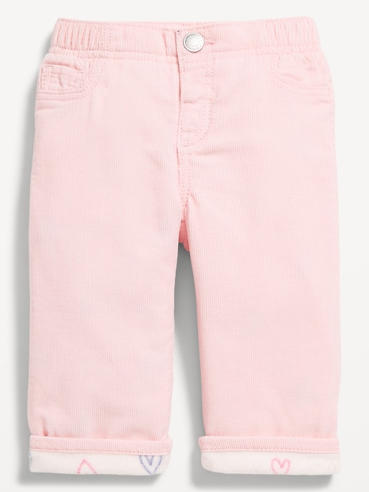 Image number 1 showing, Baggy Straight-Leg Corduroy Pants for Baby