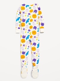 Image number 2 showing, Snug-Fit 2-Way-Zip Pajama One-Piece for Toddler & Baby
