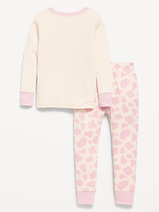Image number 2 showing, Printed Snug-Fit Pajama Set for Toddler & Baby