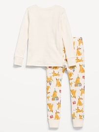 Image number 2 showing, Printed Snug-Fit Pajama Set for Toddler & Baby