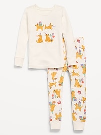 View large product image 3 of 3. Printed Snug-Fit Pajama Set for Toddler & Baby